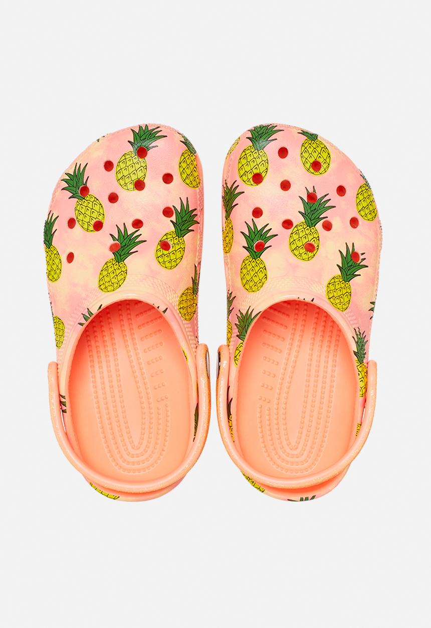 Crocs - Classic pool party clog k - papaya