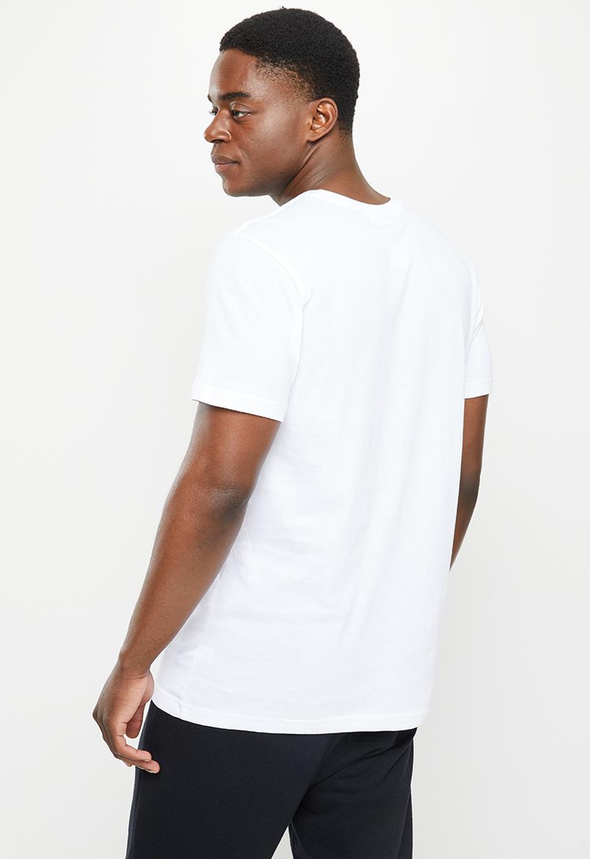 Reebok - Gs reebok stacked tee 2 - white/vector navy