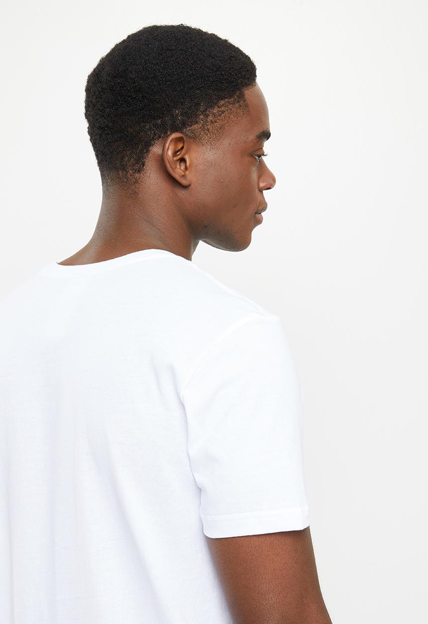 Reebok - Gs reebok stacked tee 2 - white/vector navy