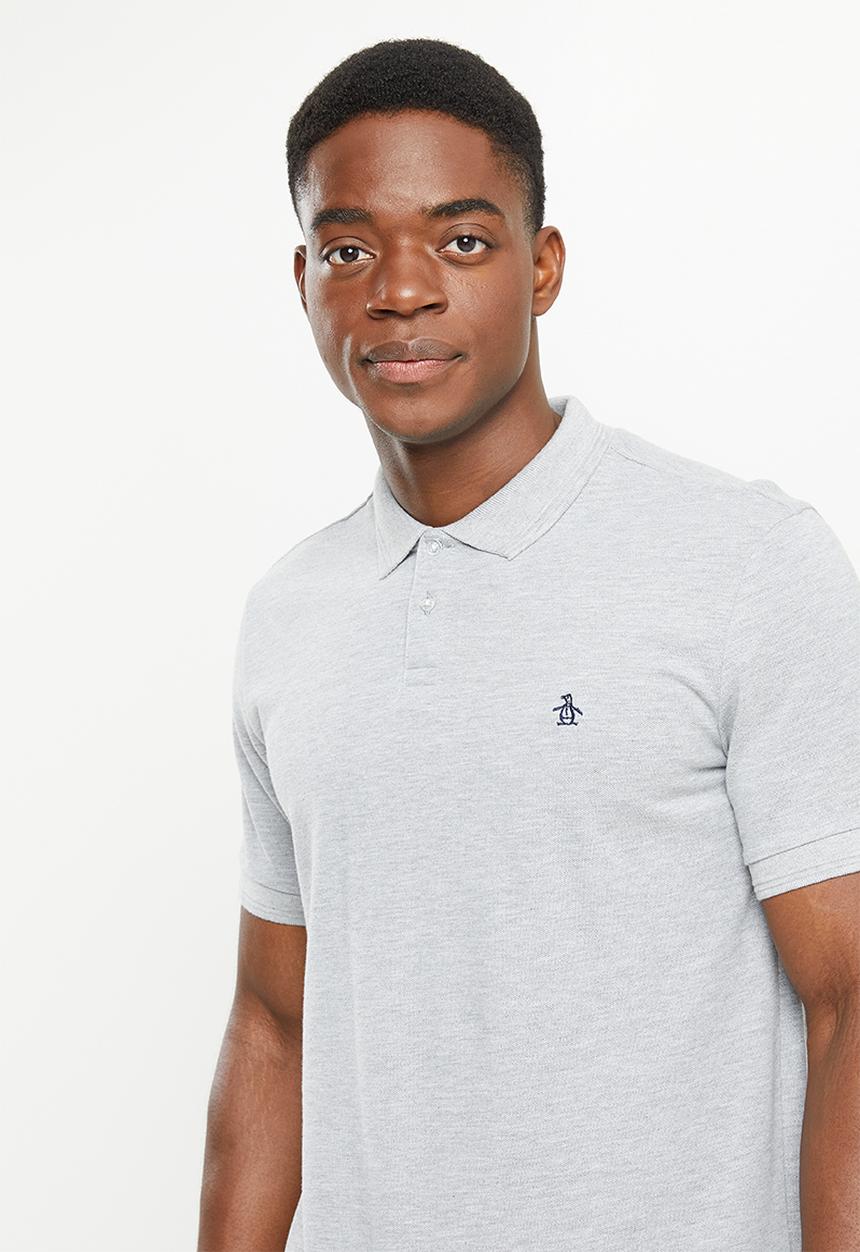 Original Penguin - Daddy short sleeve polo - rain heather