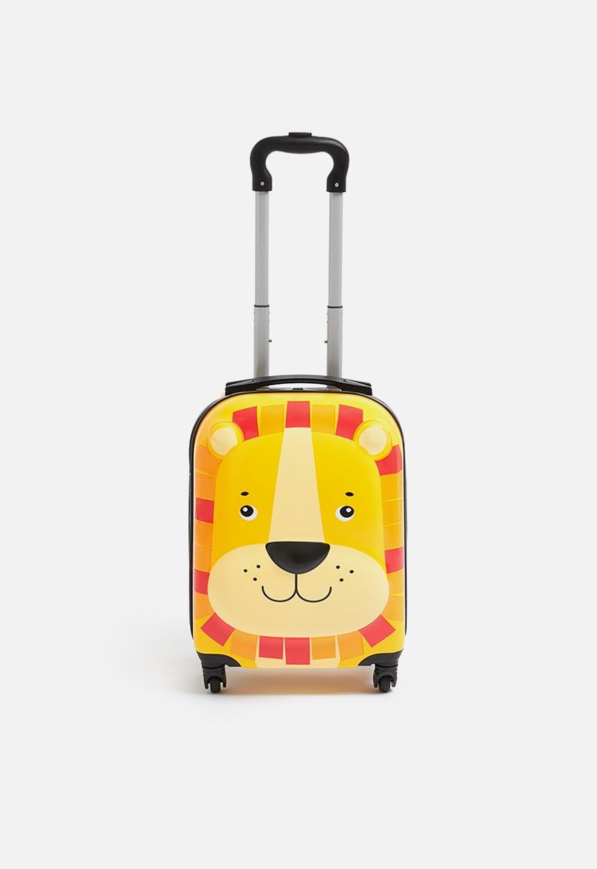 Pop Candy - Lion luggage bag - orange