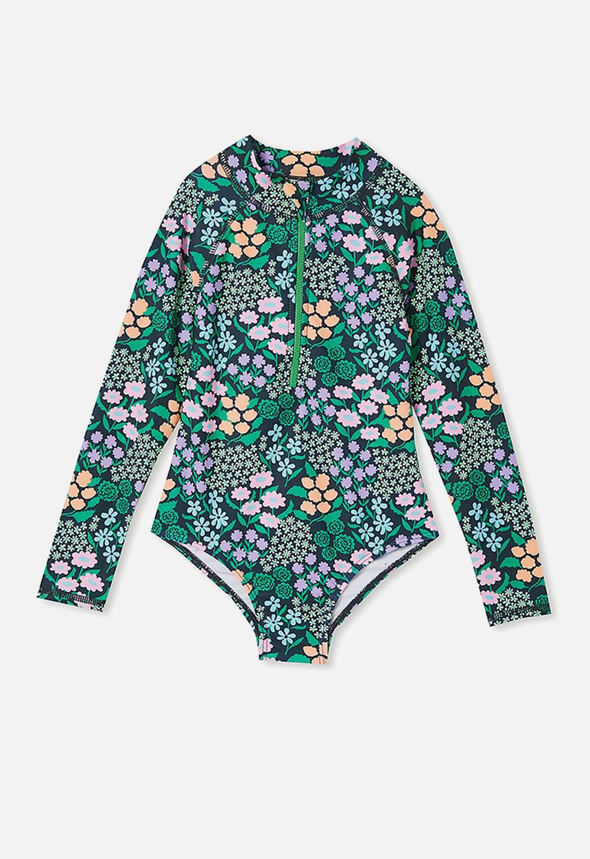 Cotton On - Lydia one piece - navy blazer/clara ditsy