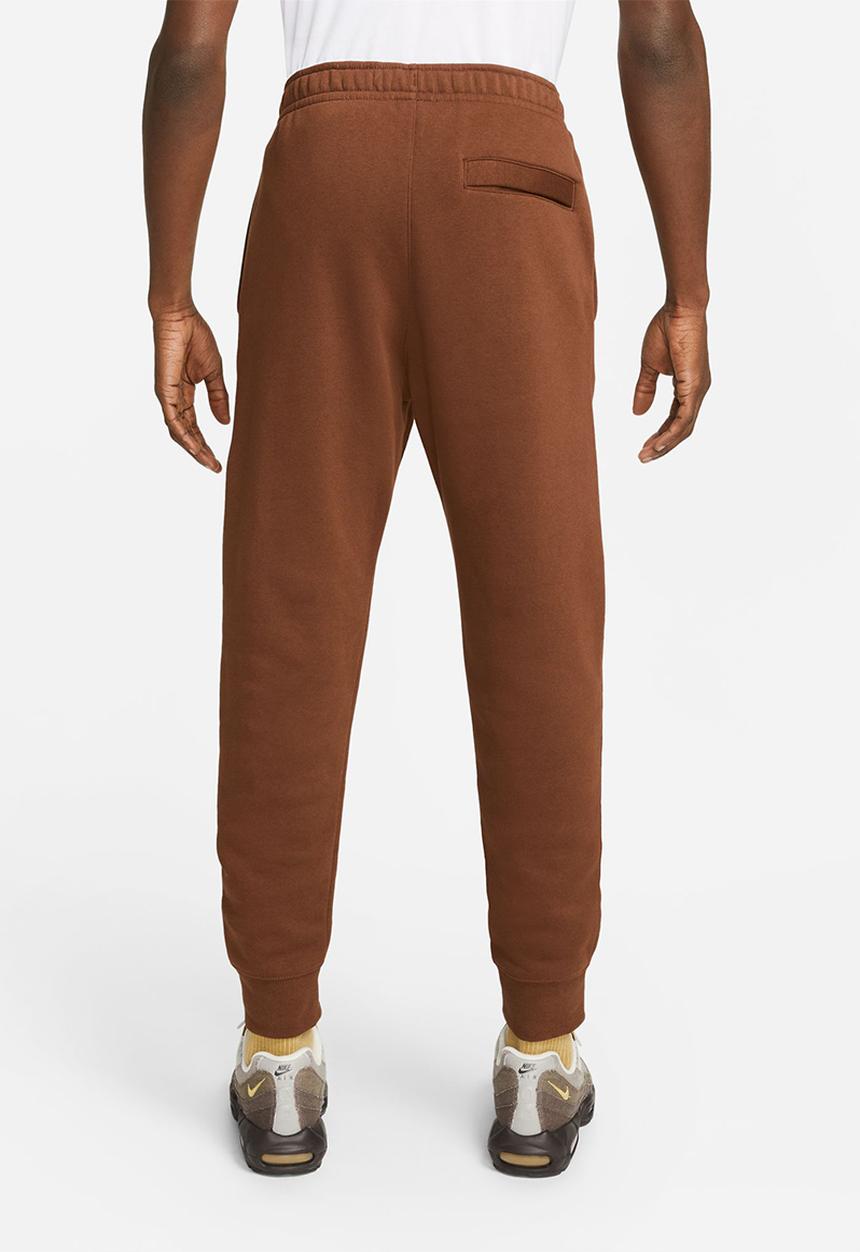 Nike - M nsw club jogger bb - cacao wow & white 