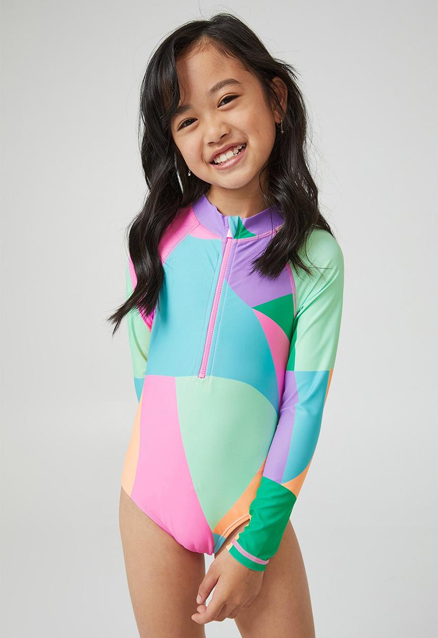 Cotton On - Lydia one piece - alba abstract