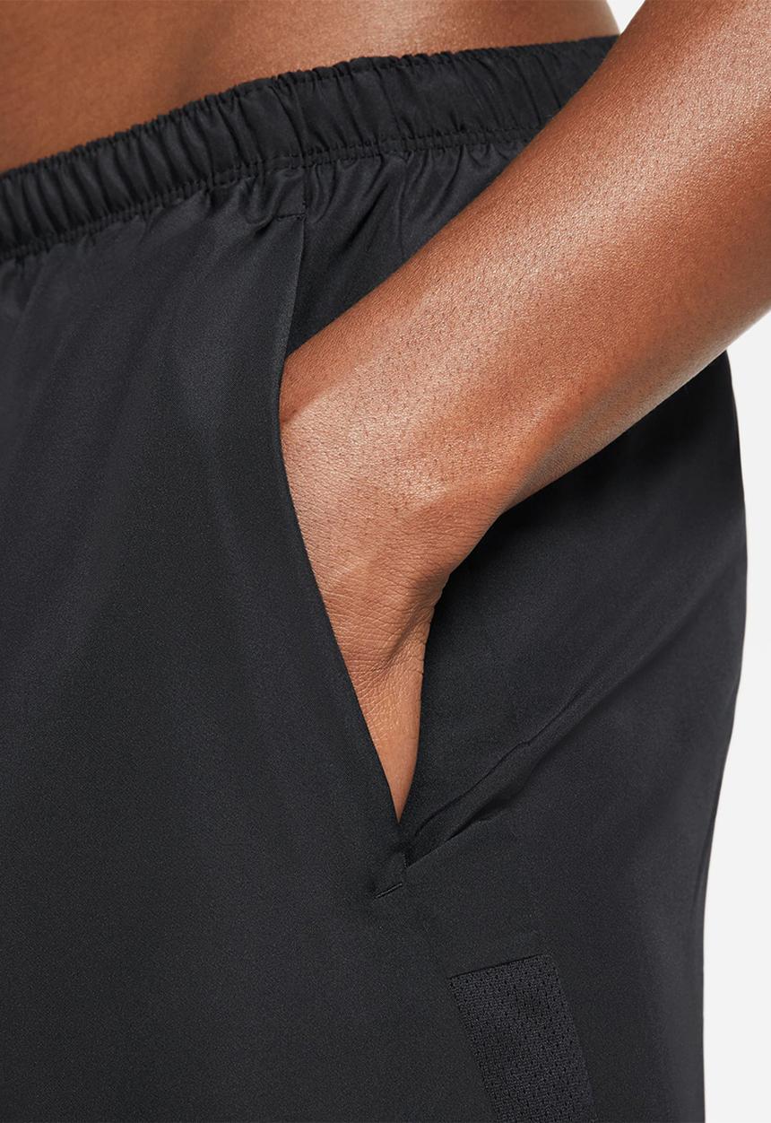 Nike - M Nike dri-fit challenger short 9bf - black & reflective silver