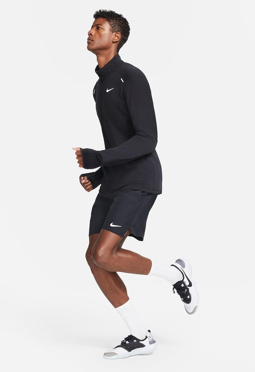 Nike - M Nike dri-fit challenger short 9bf - black & reflective silver