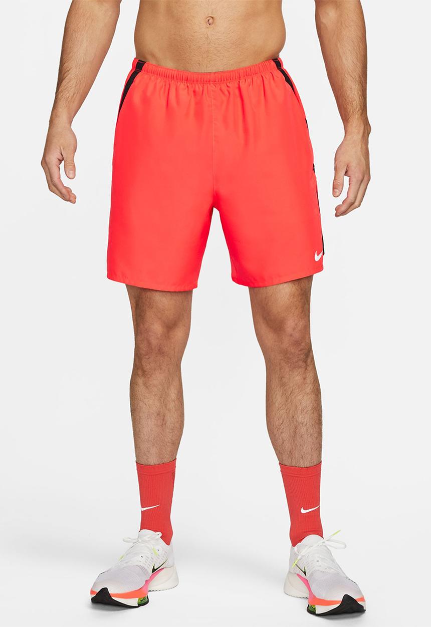 Nike - M Nike df challenger short 7bf - bright crimson