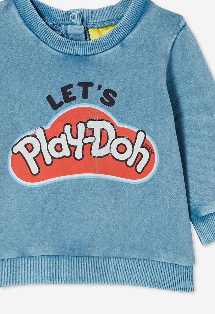 Cotton On - Bobbi sweater lcn - lcn has teal storm wash/lets play doh