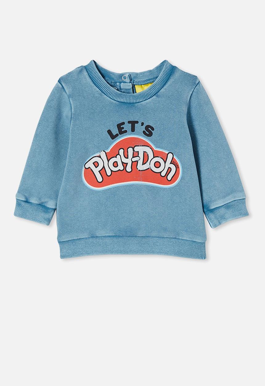 Cotton On - Bobbi sweater lcn - lcn has teal storm wash/lets play doh