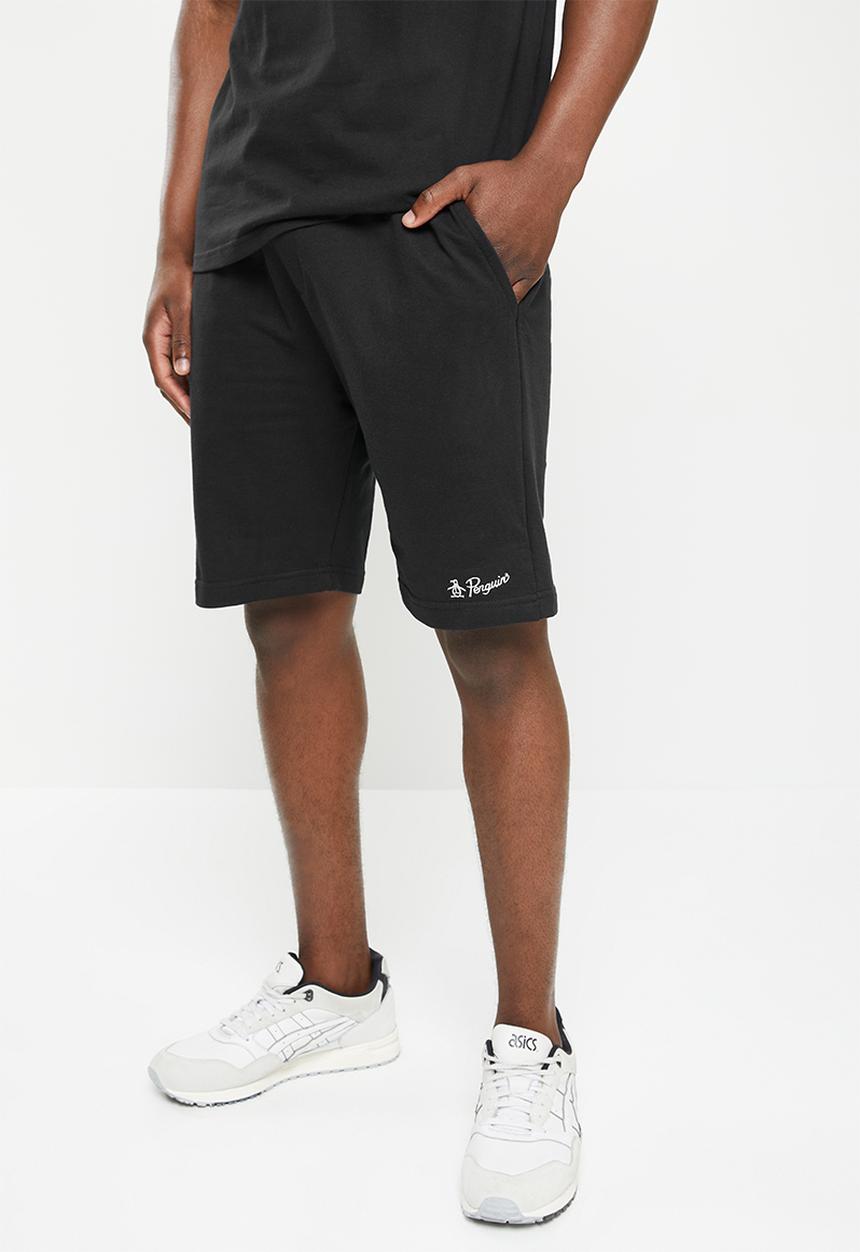 Original Penguin - Penguin fleece short - black