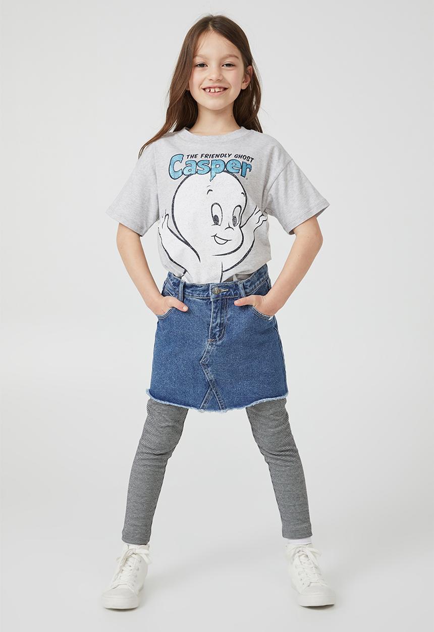 Cotton On - Storm denim skirt - weekend wash/sparkle