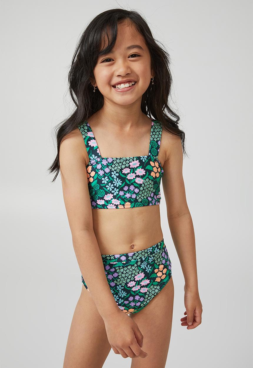 Cotton On - Everleigh bikini - navy blazer/clara ditsy