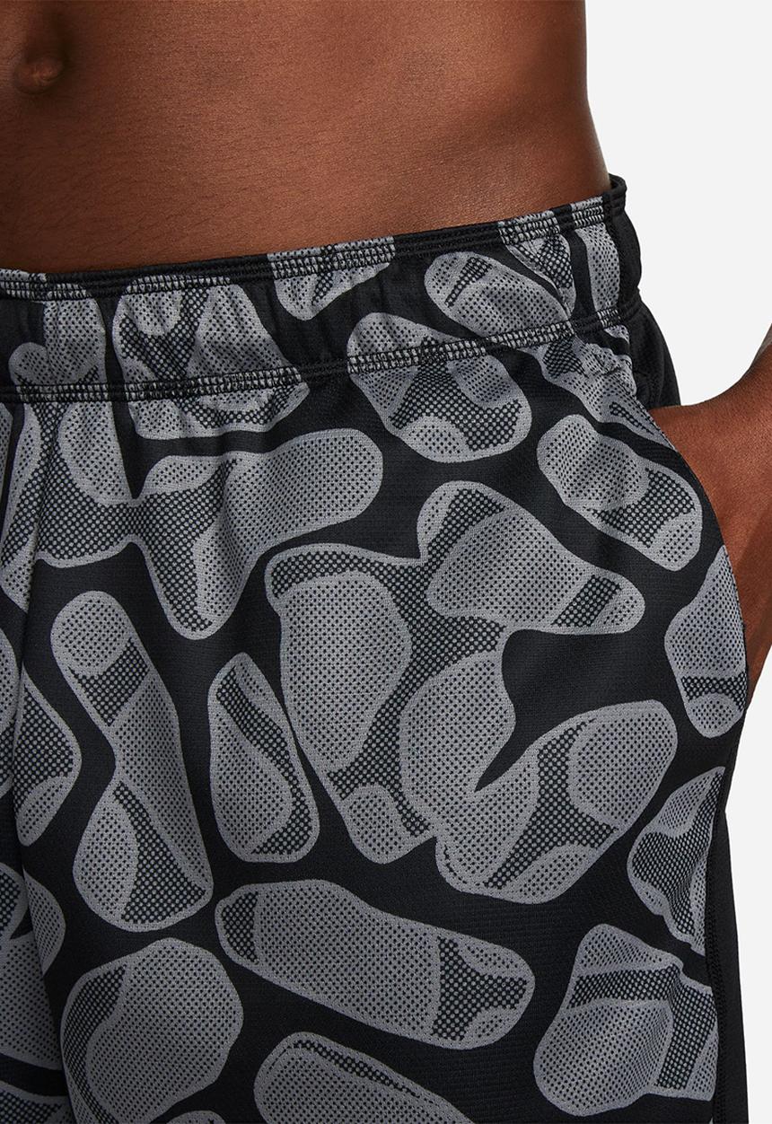 Nike - M Nike df knit short 6.0 dye - black & summit white