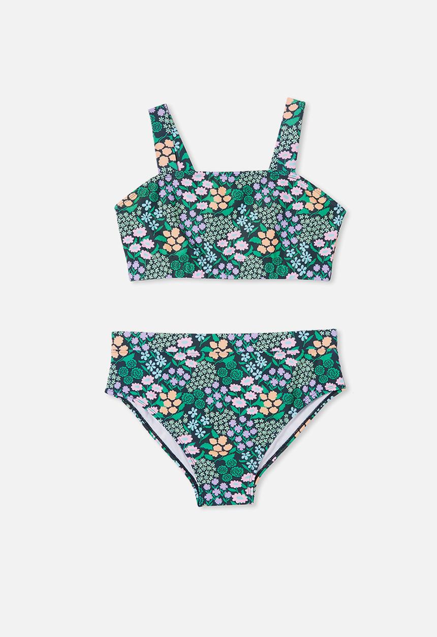 Cotton On - Gracelyn bikini - navy blazer/clara ditsy