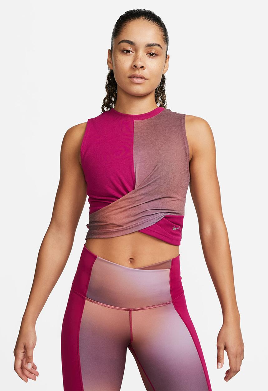Nike - Nike Yoga Dri-FIT All-Over-Print Tank Top