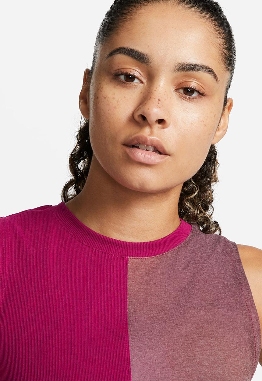 Nike - Nike Yoga Dri-FIT All-Over-Print Tank Top