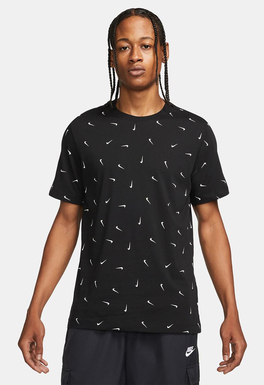 Nike - NSW allover print tee - black