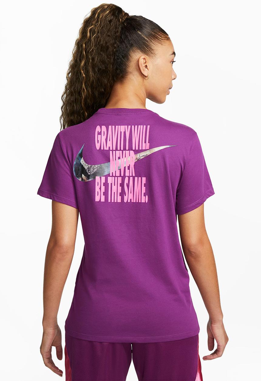 Nike - W Nike df tee short sleeve swoosh fly - viotech