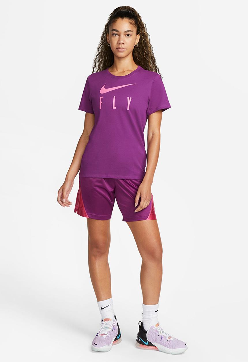 Nike - W Nike df tee short sleeve swoosh fly - viotech