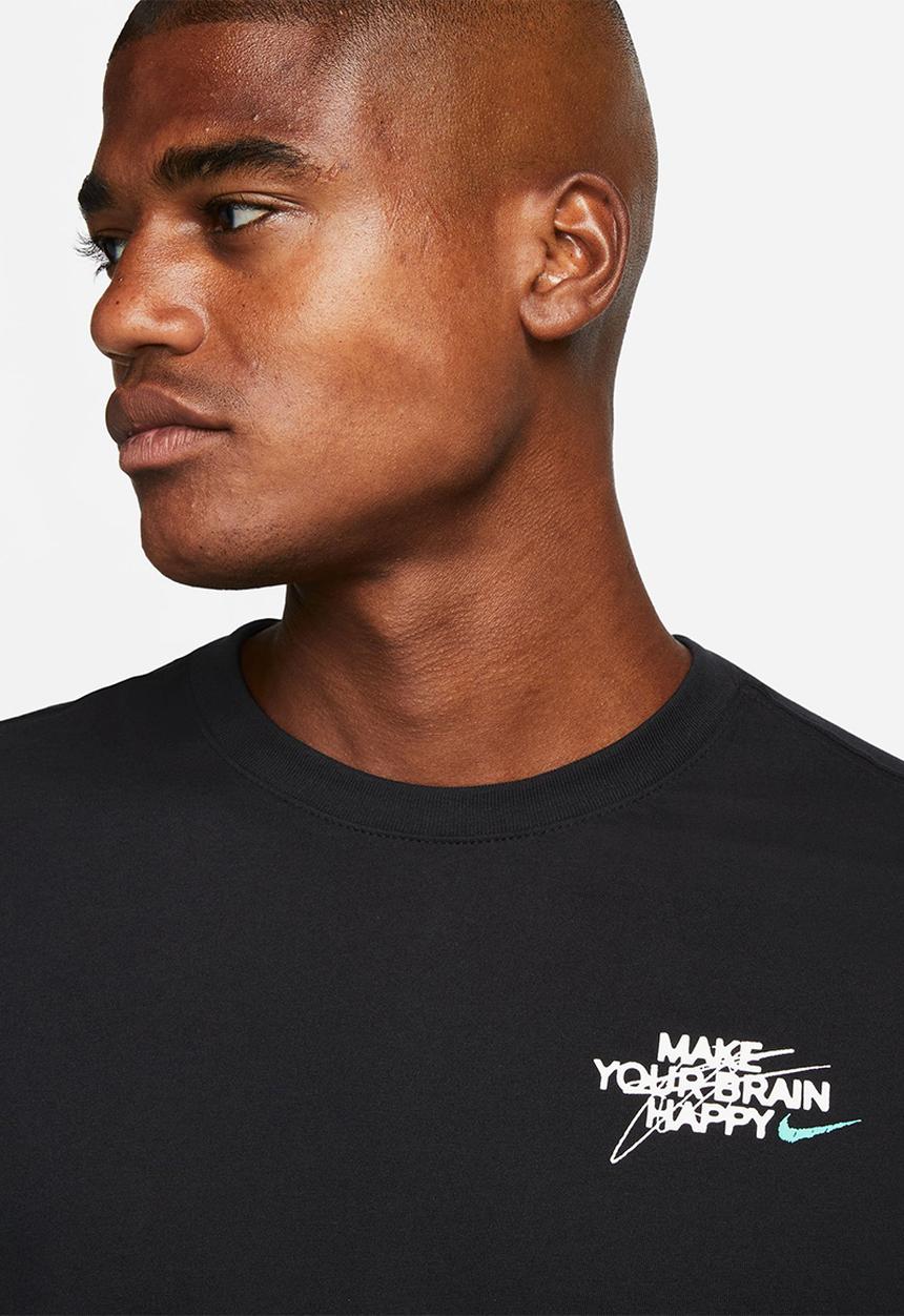 Nike - M Nike df tee dye - black