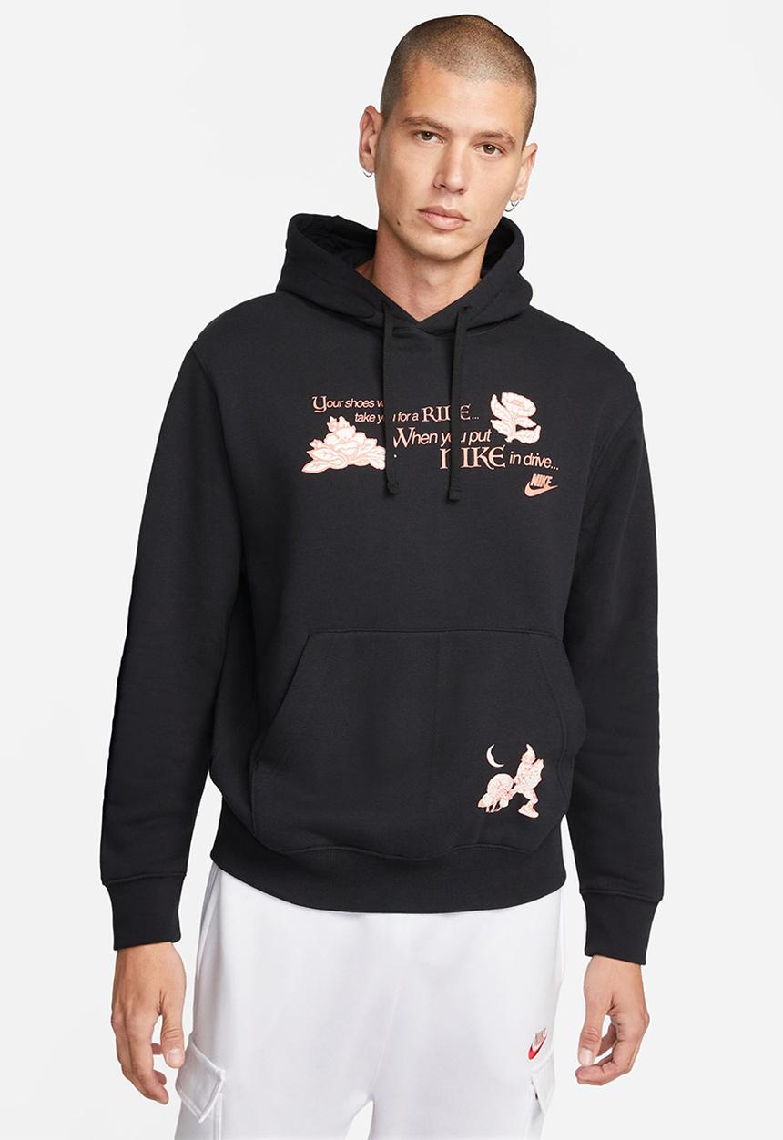 Nike - M nsw hoodie open concept - black