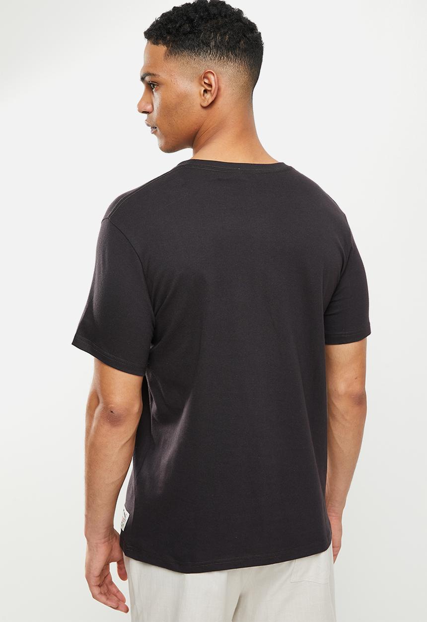 Holmes Bro's - Grass is greener short sleeve tee - black bean