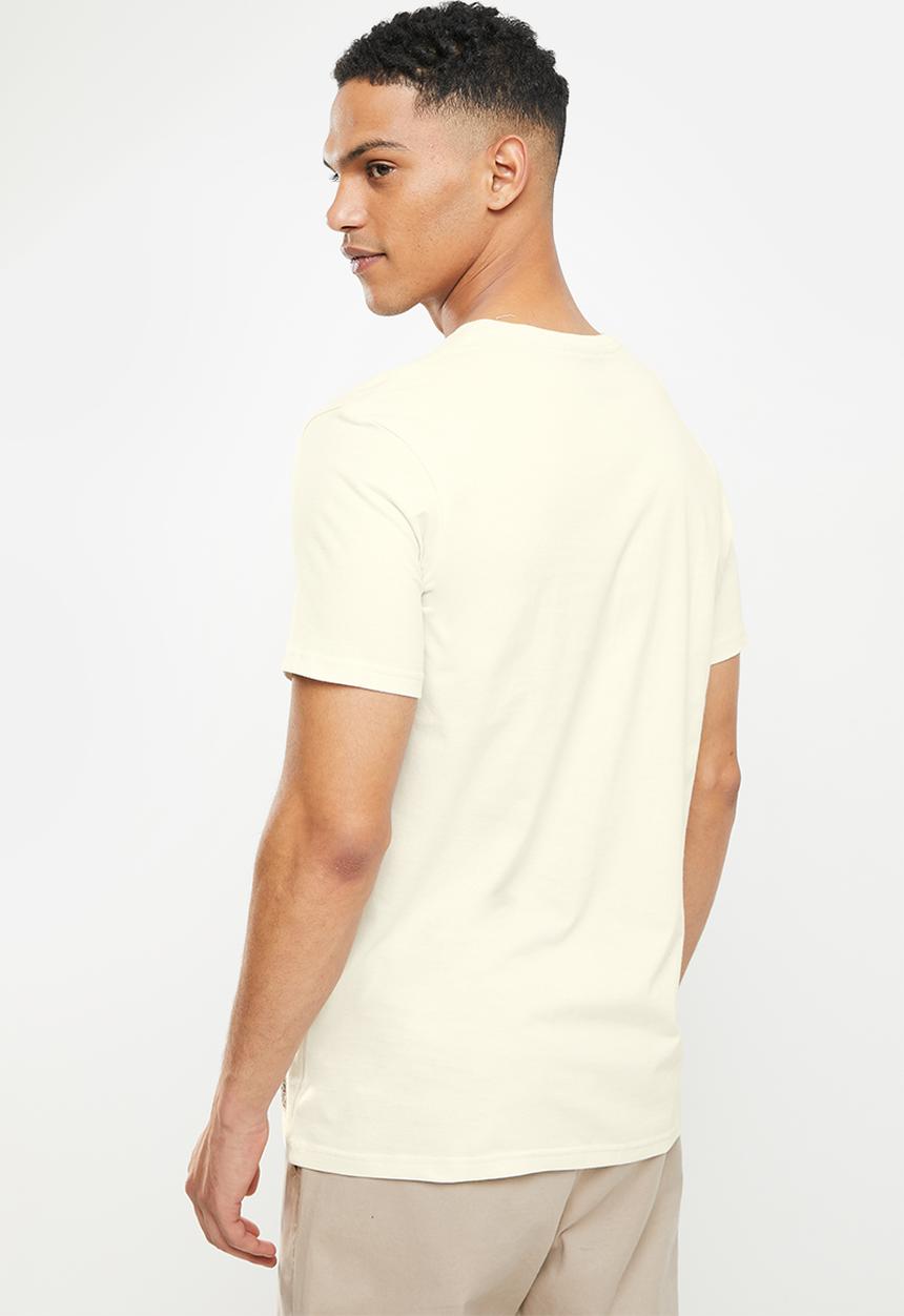 Holmes Bro's - New label short sleeve tee - cloud dancer