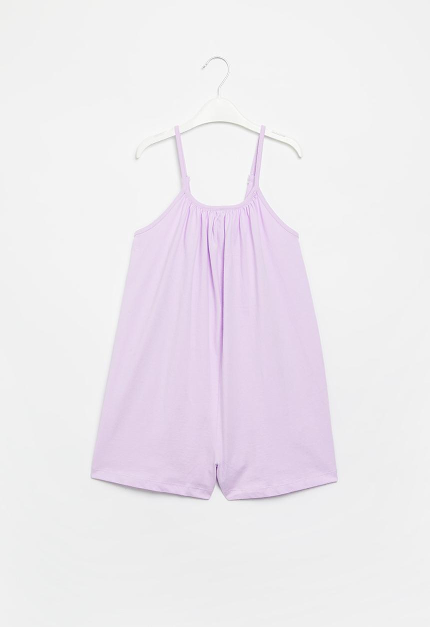 Superbalist - Cotton playsuit - purple