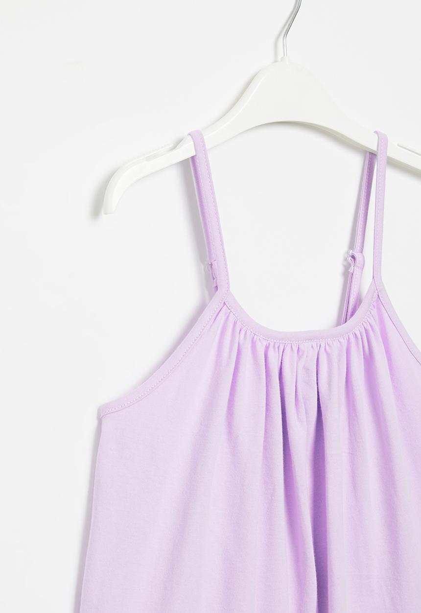 Superbalist - Cotton playsuit - purple