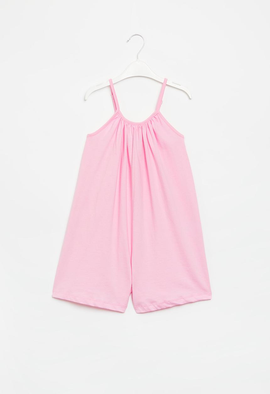 Superbalist - Cotton playsuit - pink