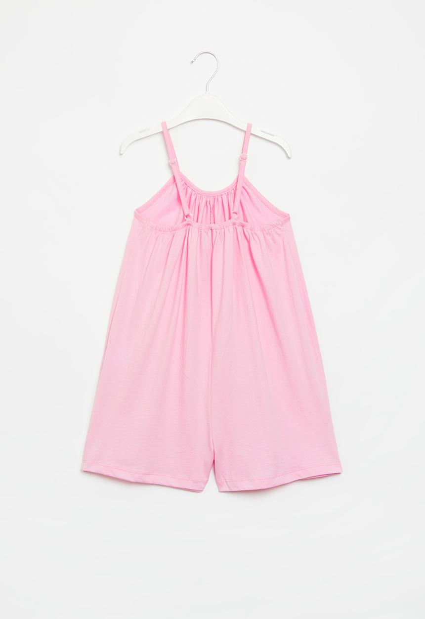 Superbalist - Cotton playsuit - pink