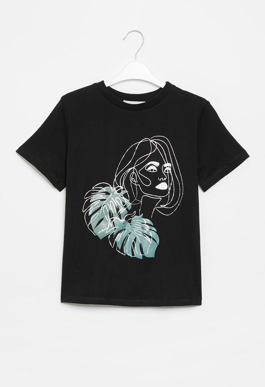 Superbalist - Graphic T-shirt - black