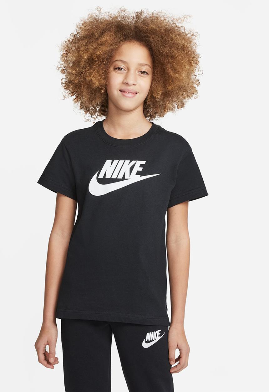 Nike - G nsw tee dptl basic futura - black & white