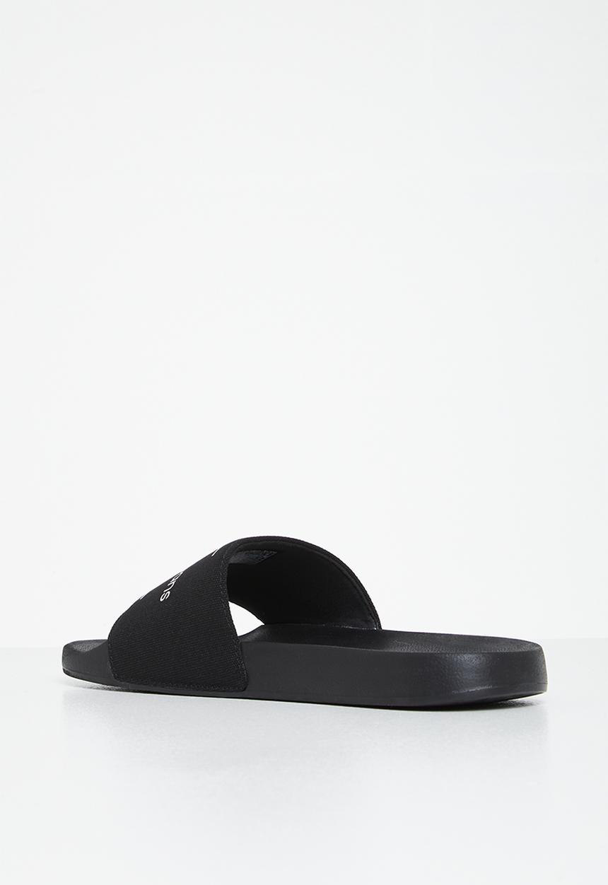 Calvin Klein - Slide monogram co - black