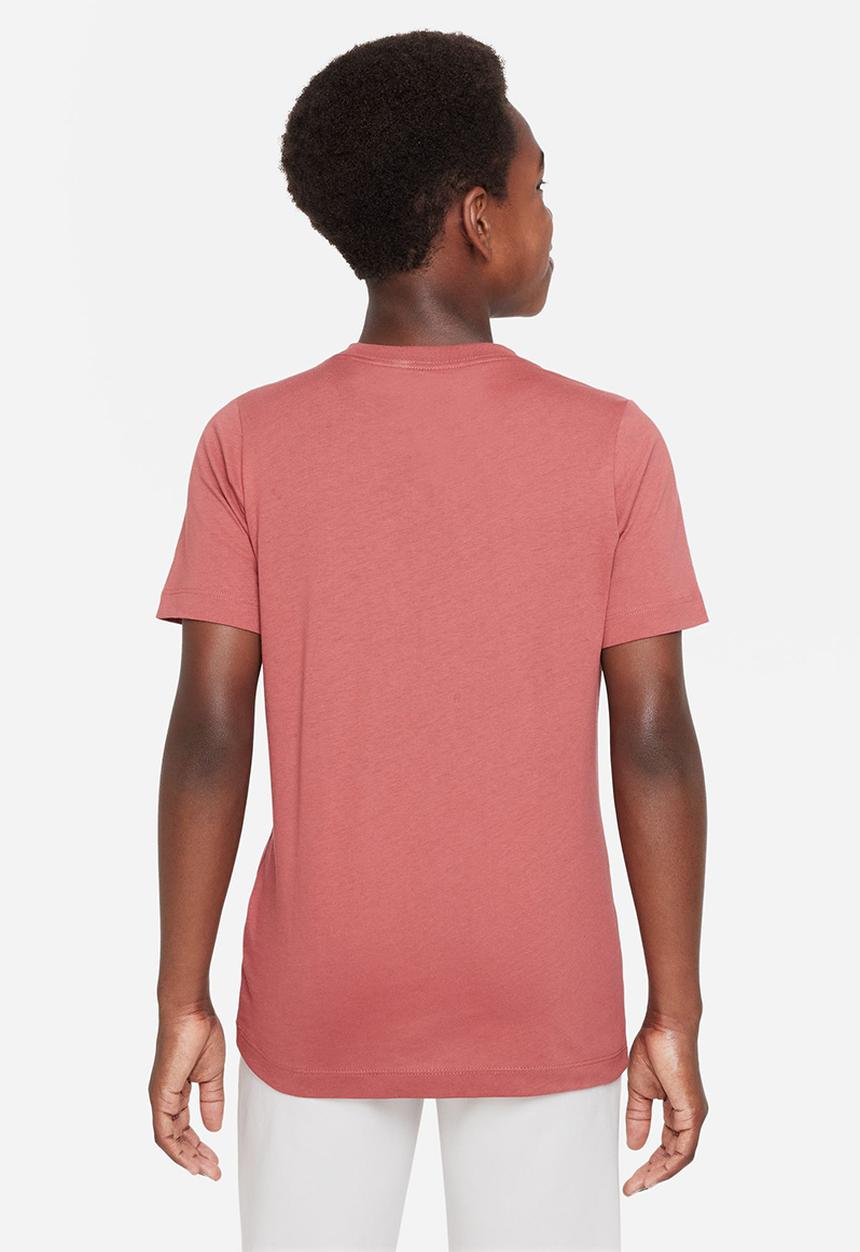 Nike - B nsw tee emb futura - canyon rust