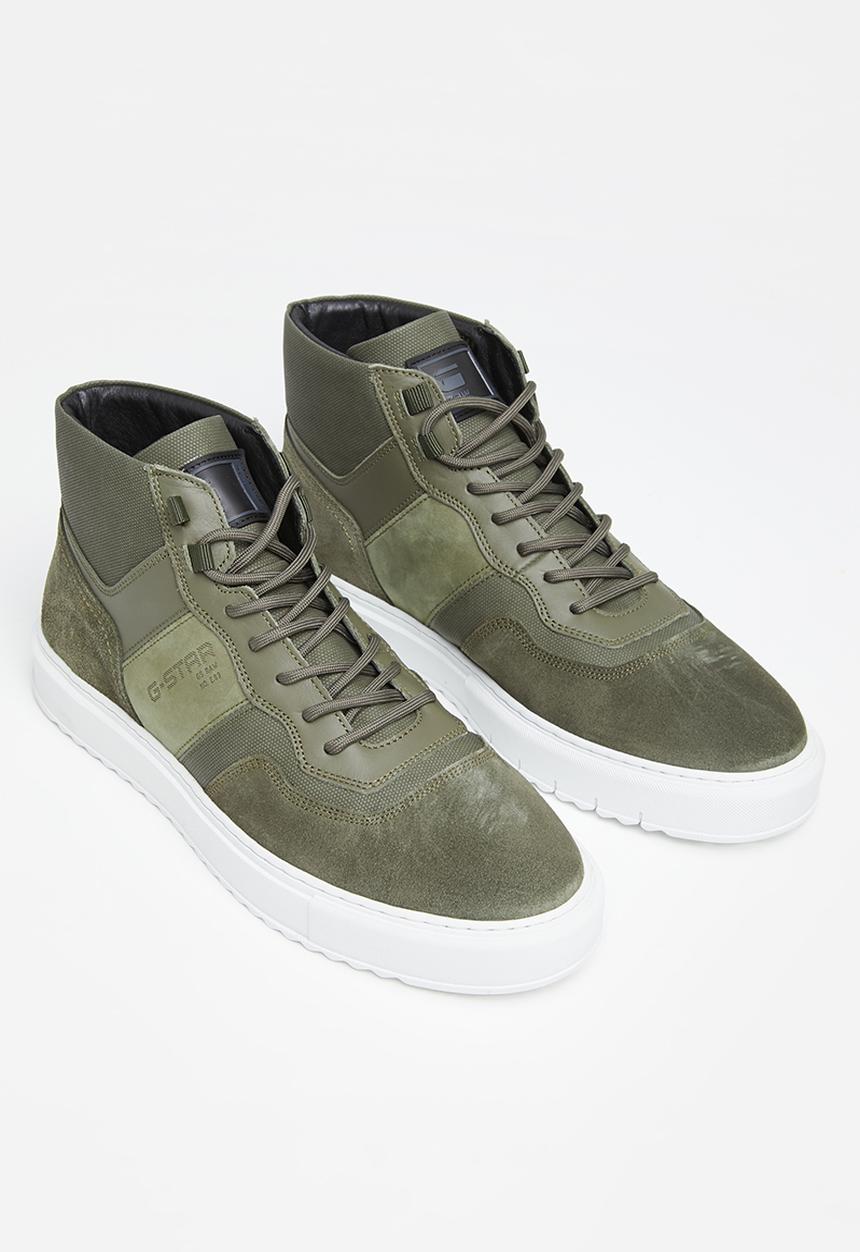 G-STAR - Rocup ii mid lea m - olive