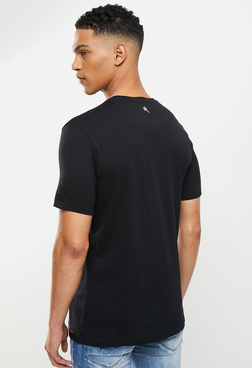 SOVIET - M campbell short sleeve logo tee - black
