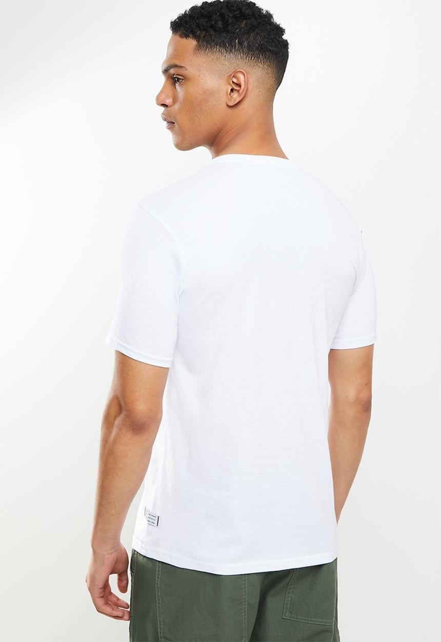Palladium - Wax round neck T-shirt - white