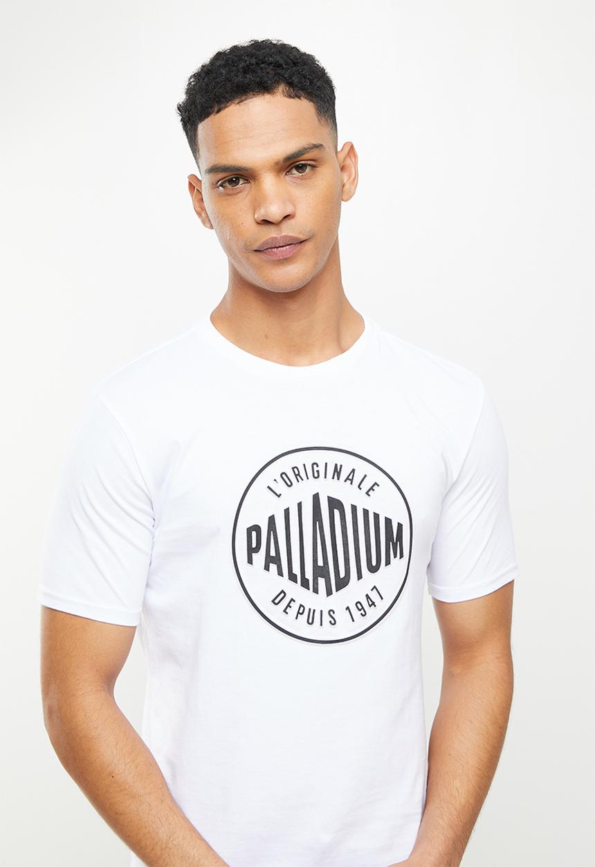 Palladium - Wax round neck T-shirt - white