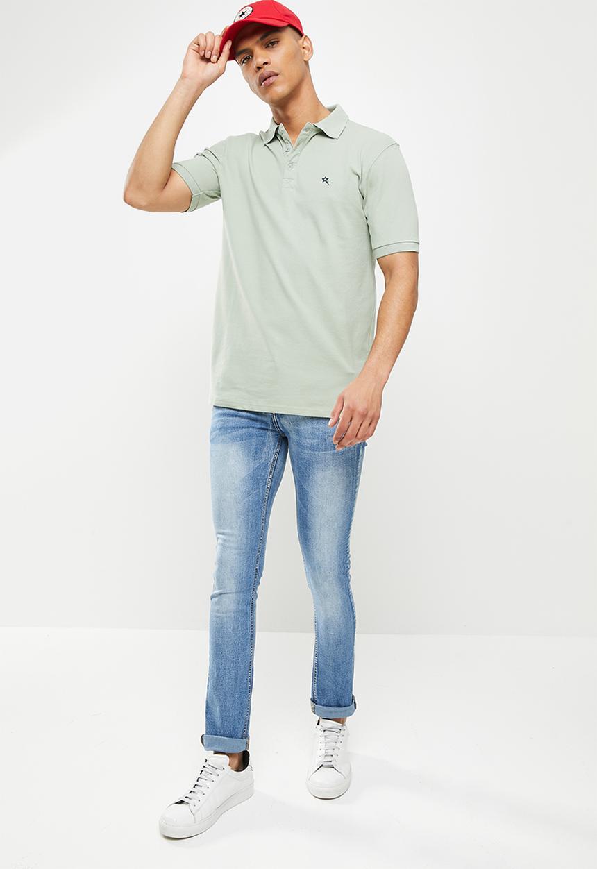 M riggins #9 slim leg denim - indigo