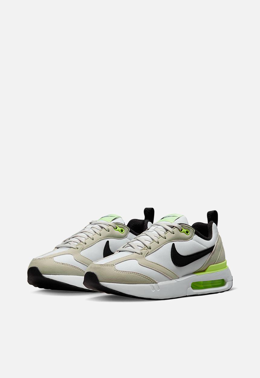 Nike - Nike air max dawn - white & black- light bone-barely volt