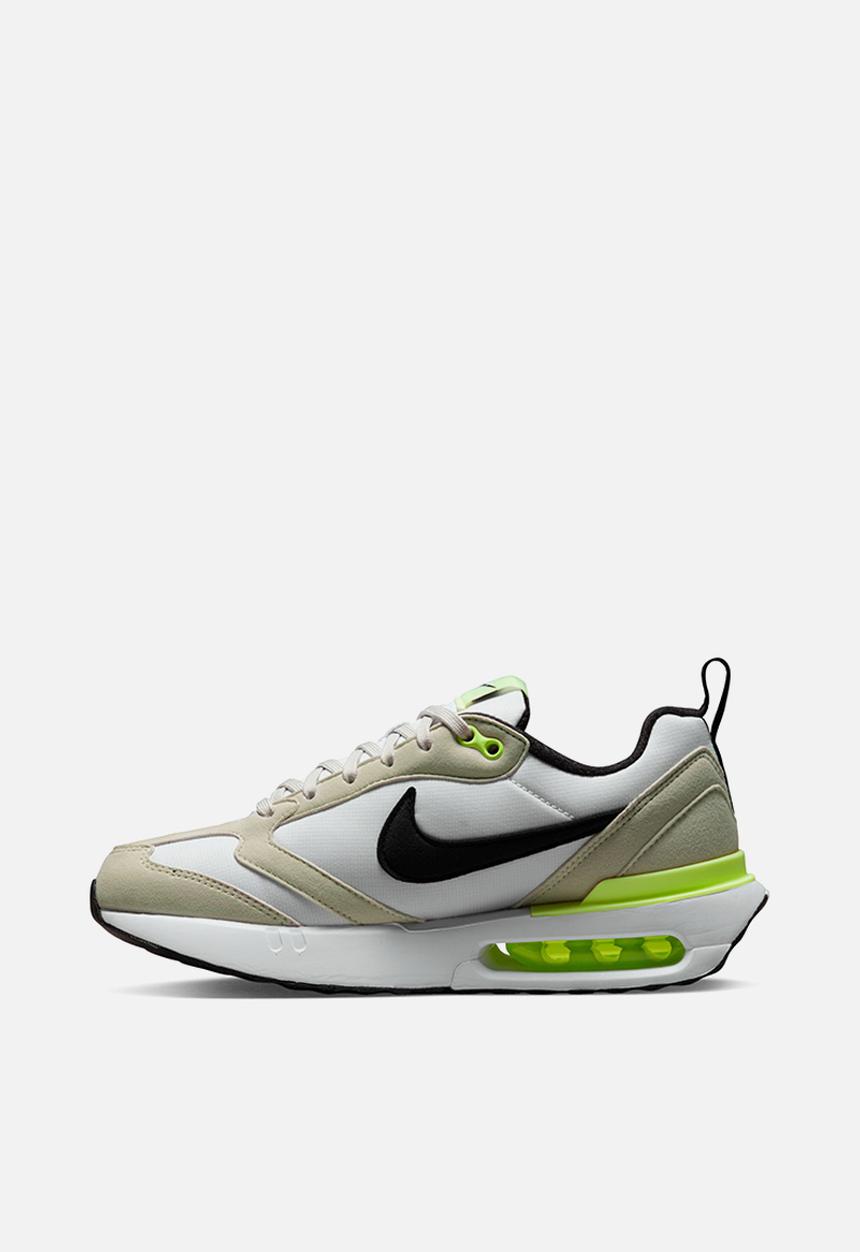 Nike - Nike air max dawn - white & black- light bone-barely volt