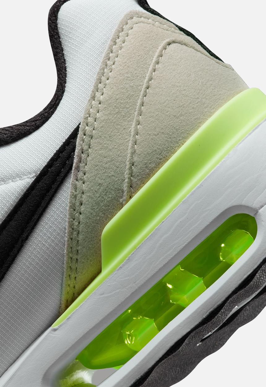 Nike - Nike air max dawn - white & black- light bone-barely volt