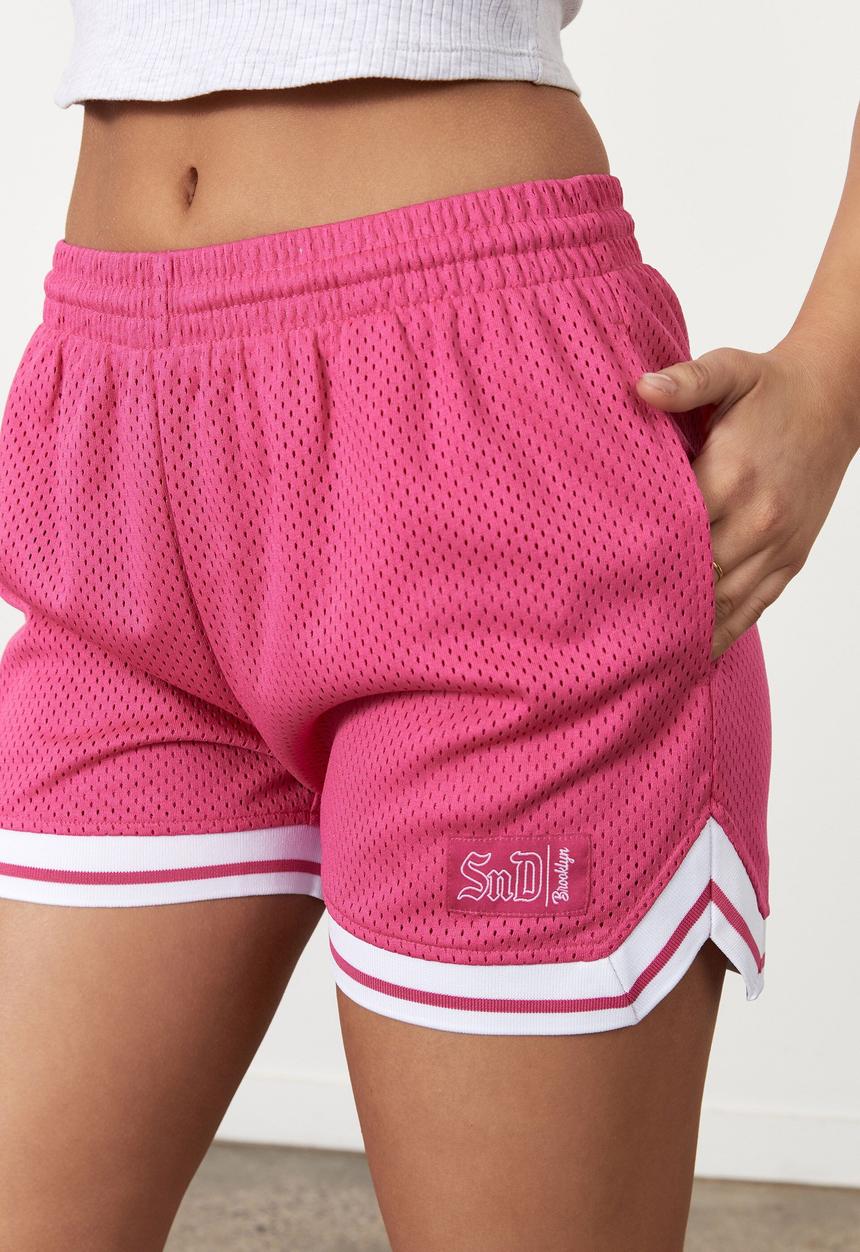 Factorie - Street basketball short - raspberry rose/snd brooklyn