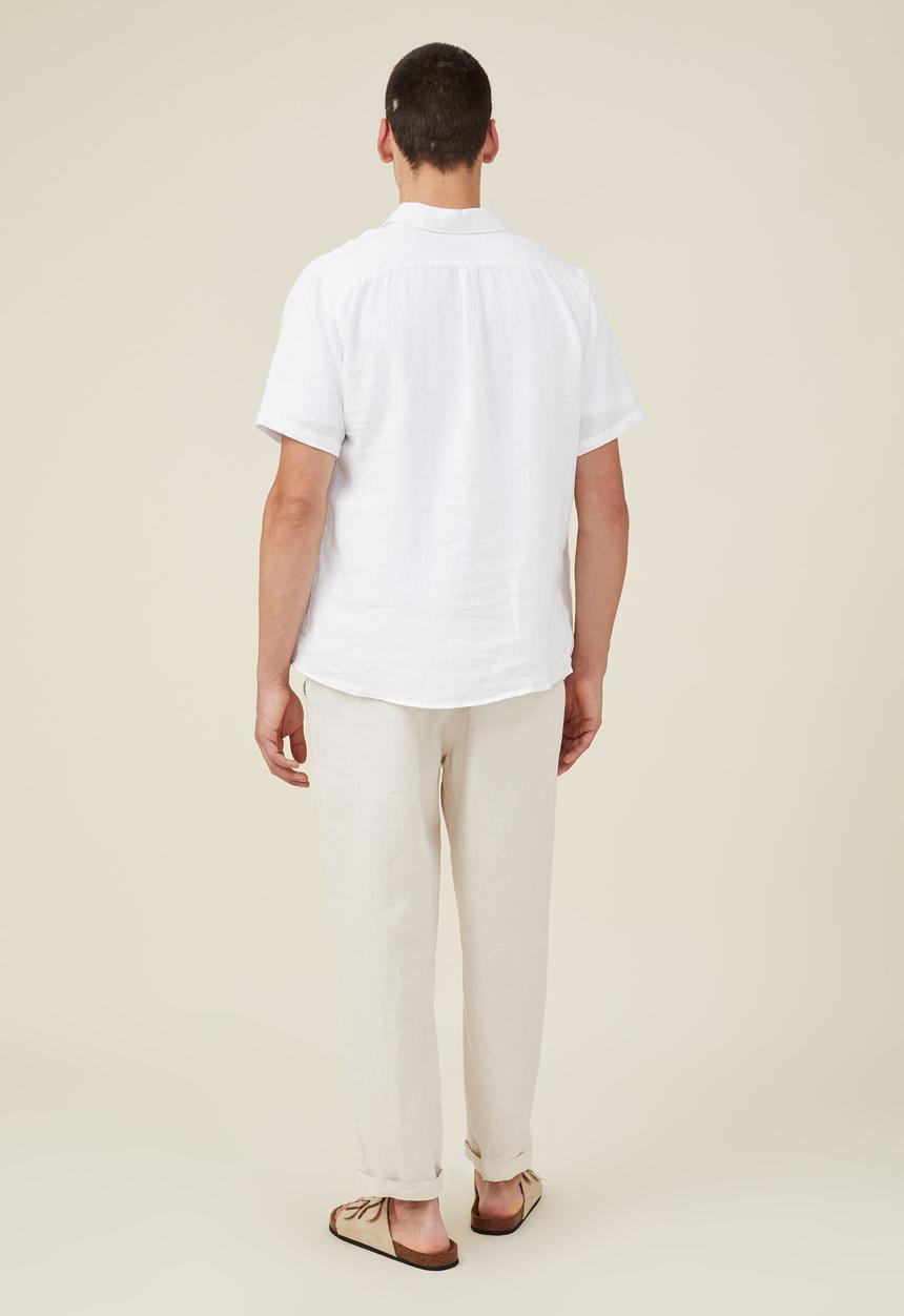 Cotton On - Linen pant - oatmeal