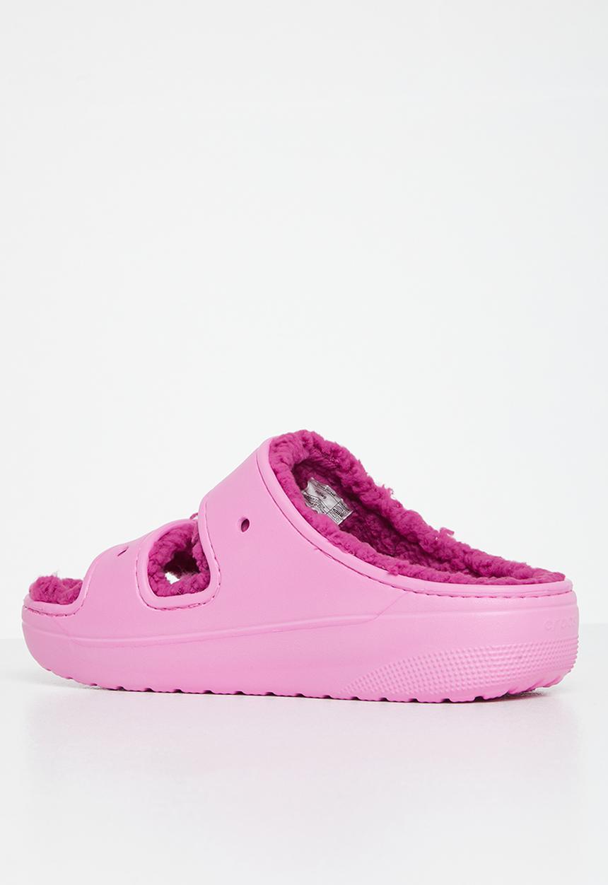 Crocs - Classic cozzzy sandal - taffy pink