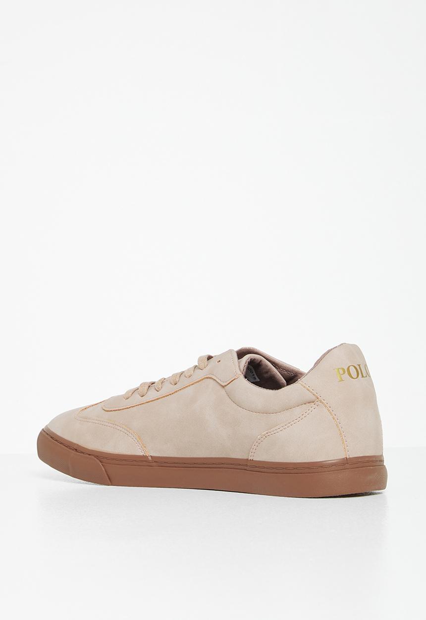 POLO - Basic gumsole sneaker - taupe