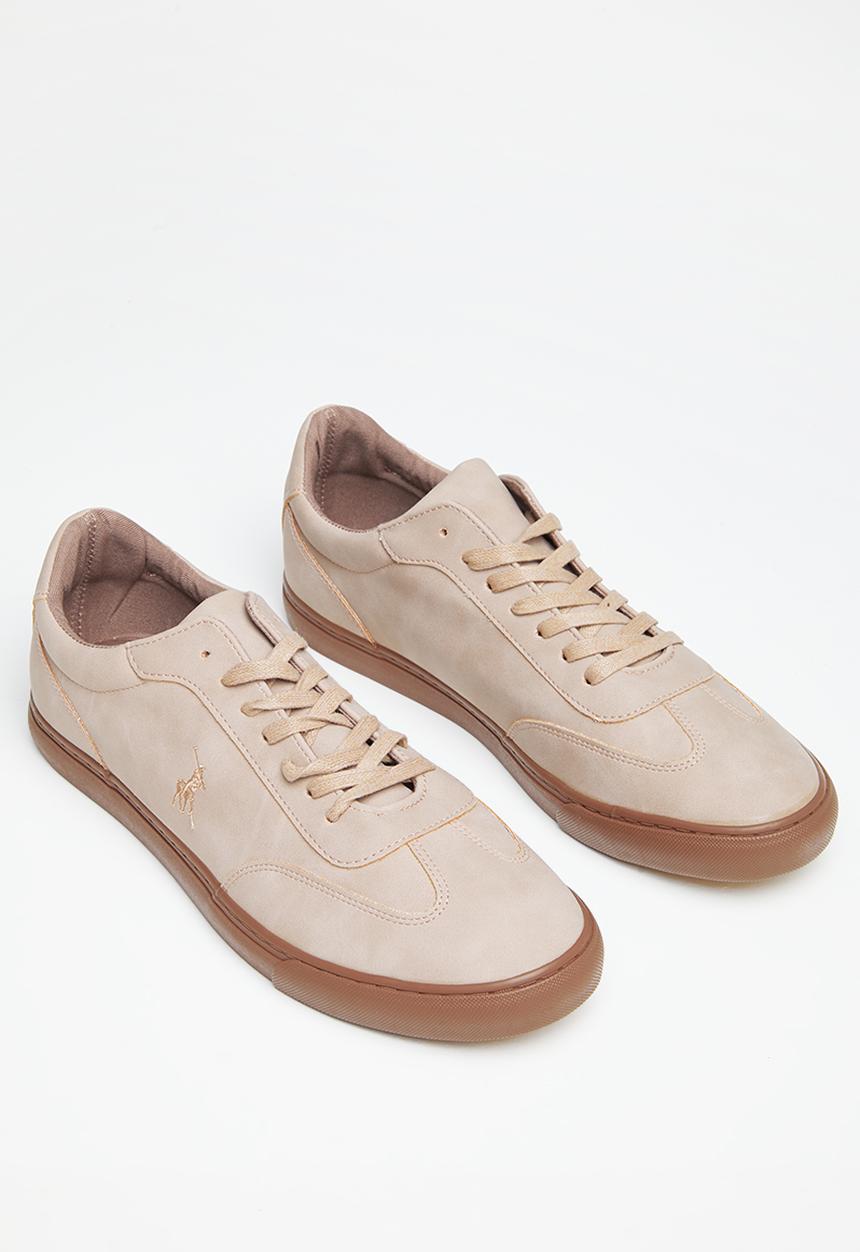 POLO - Basic gumsole sneaker - taupe