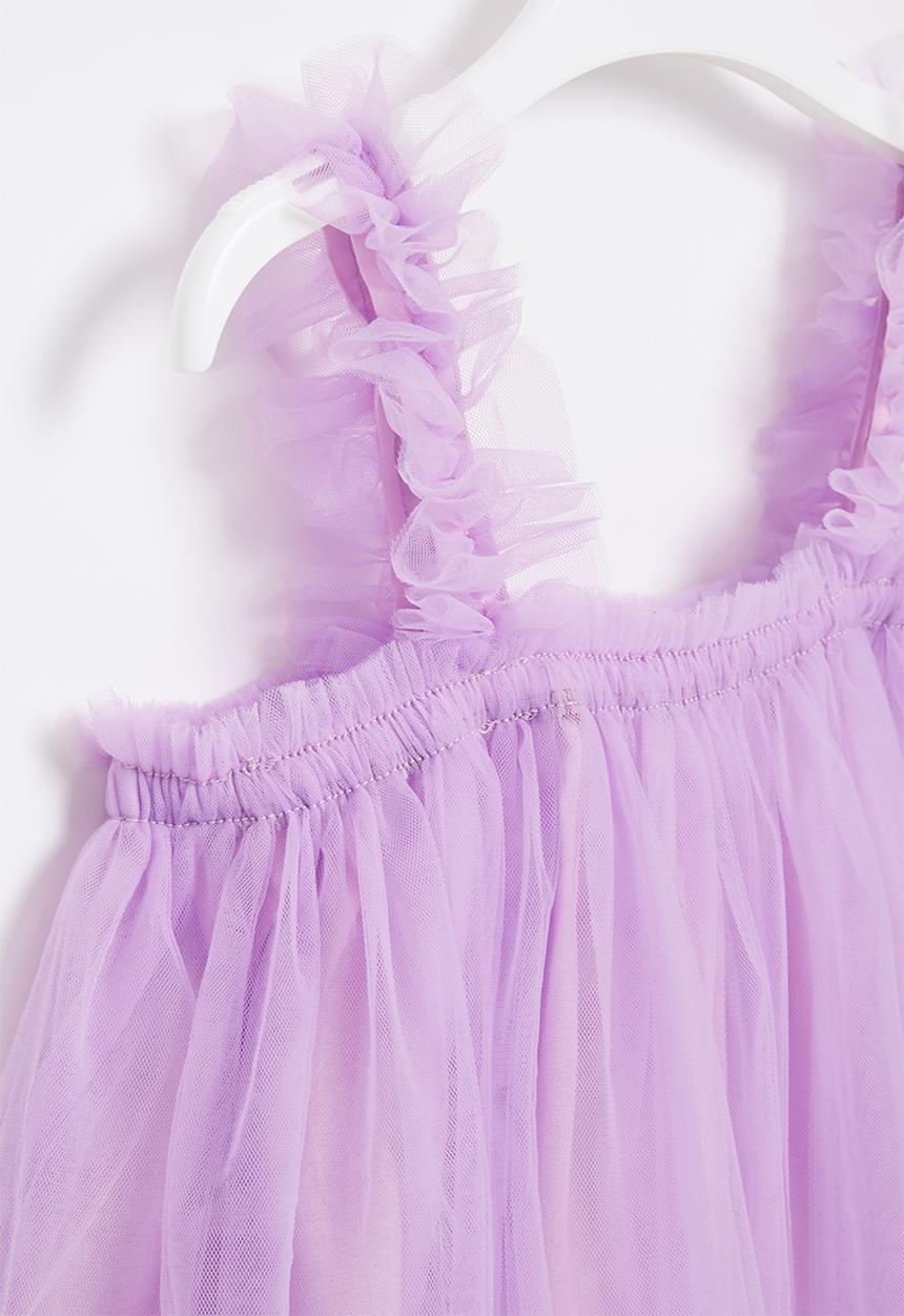 Pop Candy - Girls mesh dress - purple