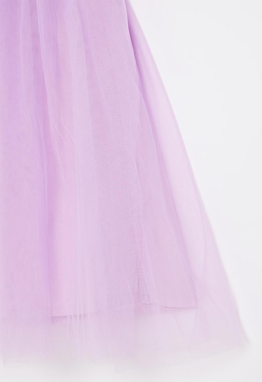 Pop Candy - Girls mesh dress - purple